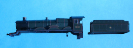 372-030 - Castle Class “Earl of Dunraven” Body GWR Green Livery Running No.5044