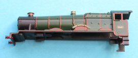 372-002 "Rood Ashton Hall" No 4965 body GWR livery