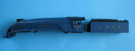 372-351A - A4 LNER Express Blue “Mallard” Loco body only                                              