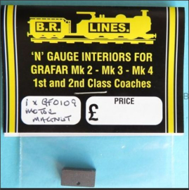 B0109 - Magnet for Early Bachmann / Poole Design Locos