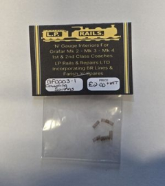 Coupling Springs pk 8 (not to be used with brushes)