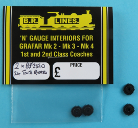 GF2510 - 24 Tooth Gear for Class 66 and Later Bachmann Bogies