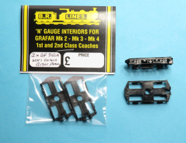 GF7150A  MK1 sprung type coach bogie frames