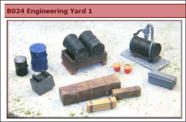 Kwing B24 - Loco shed/engineering yard maintenance Pack 1