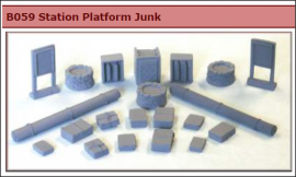 Kwing B59 - Station platform junk (bits & pieces or character)